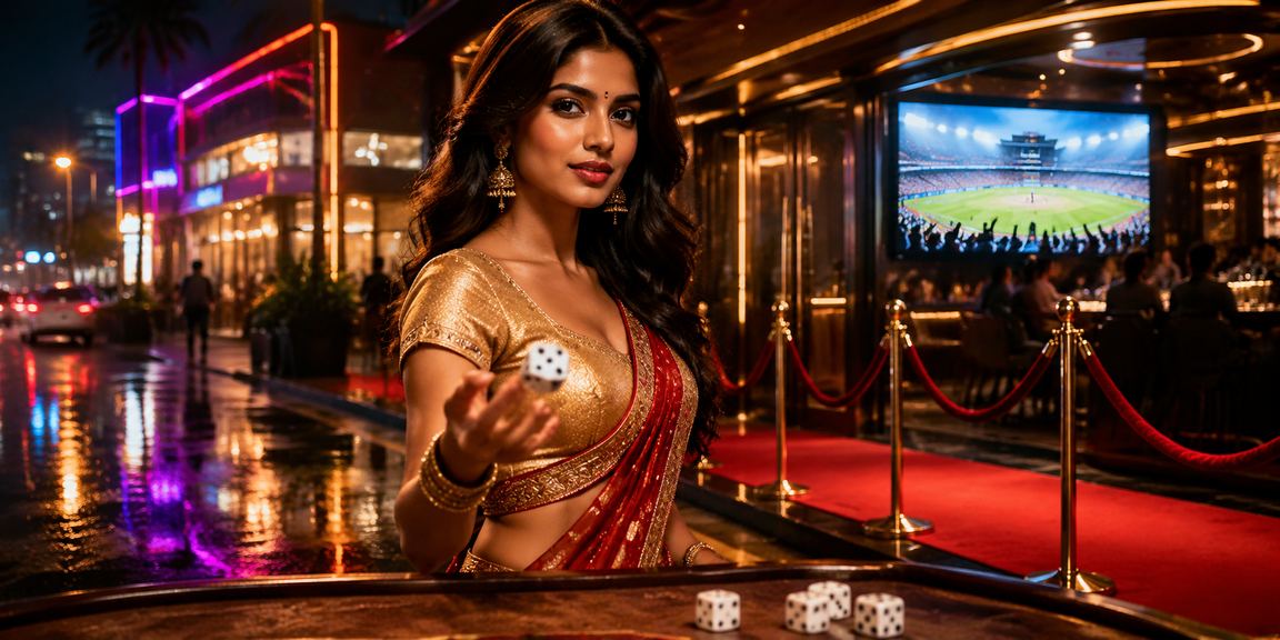 Cricket themed online slots with neon lights, enjoyed by Indian players