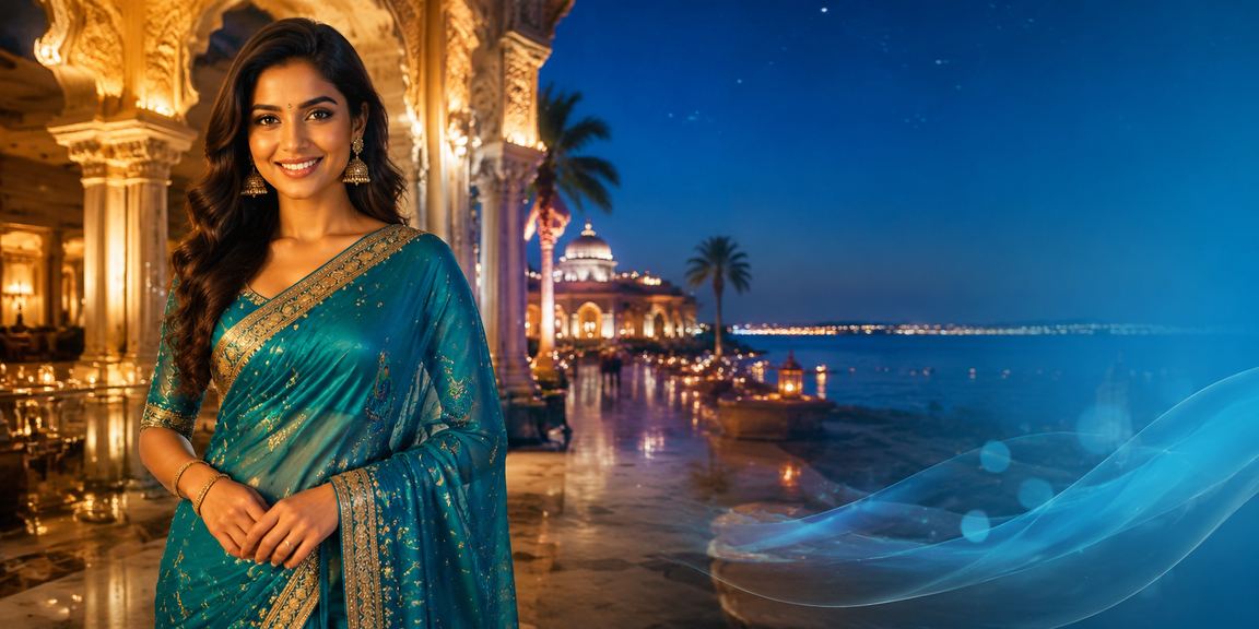 Indian woman using mobile payment method for online slots deposit